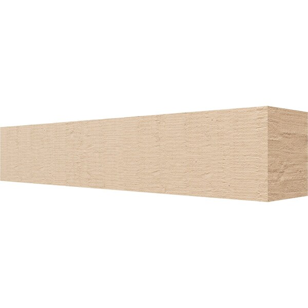 Ekena Millwork 6in. W x 6in. H x 32in. L Block Woodgrain TimberThane Rafter Tail, Primed Tan RFTUR06X06X32BLKRCPR - main